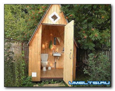 Разновидности конструкций дачных туалетов