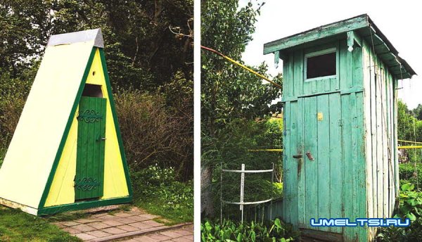 Разновидности конструкций дачных туалетов