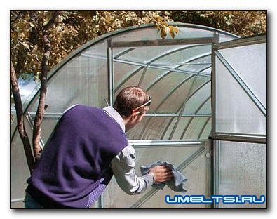 Уход за теплицей весной и после сбора урожая