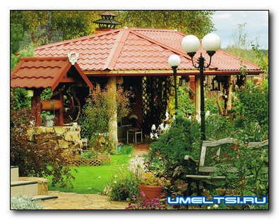 Беседка с барбекю: удачные проекты беседок с барбекю