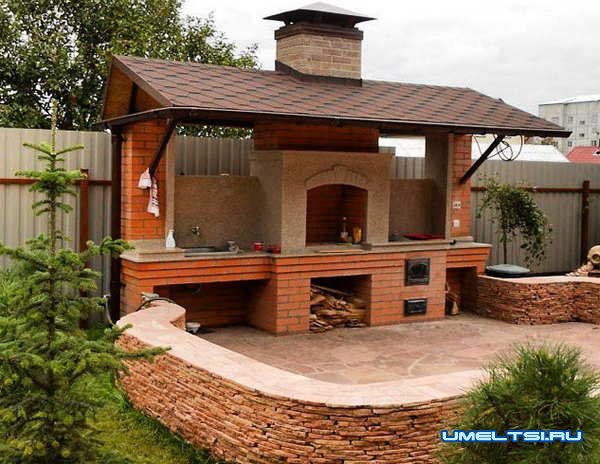 Примеры беседок с барбекю: фото Примеры беседок с барбекю: фото