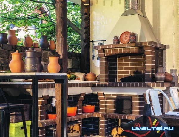 летняя кухня с барбекю: фото летняя кухня с барбекю: фото