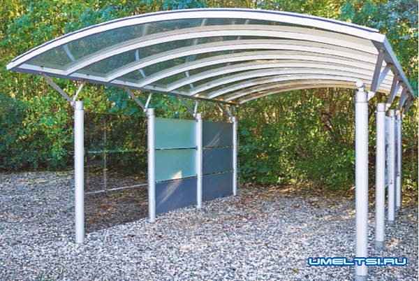 Навесы для автомобилей своими руками Навесы для автомобилей своими руками