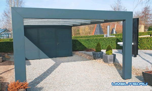 Навесы для автомобилей своими руками Навесы для автомобилей своими руками