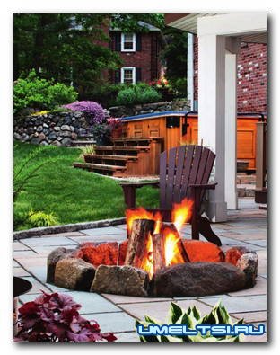 Как организовать кострище на загородном участке