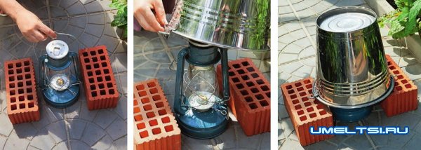 "Буржуйка" для теплицы своими руками