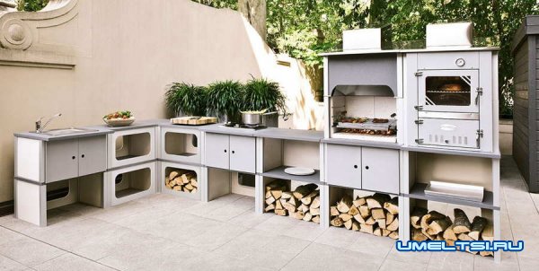 Зона барбекю (фото)