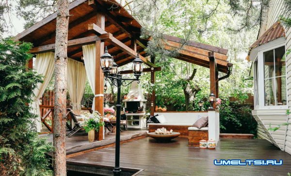 Зона барбекю (фото)