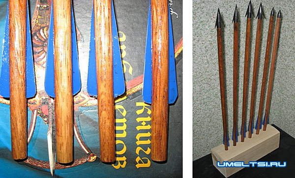 Стрелы для арбалета своими руками Стрелы для арбалета своими руками