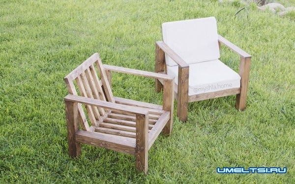 Делаем деревянные кресла для террасы Делаем деревянные кресла для террасы