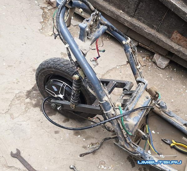 электроскутер своими руками электроскутер своими руками