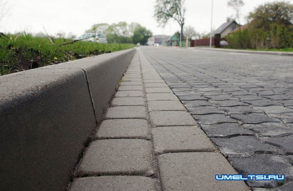 Технология укладки бордюров Технология укладки бордюров