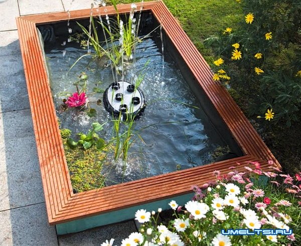 Садовый пруд своими руками Садовый пруд своими руками