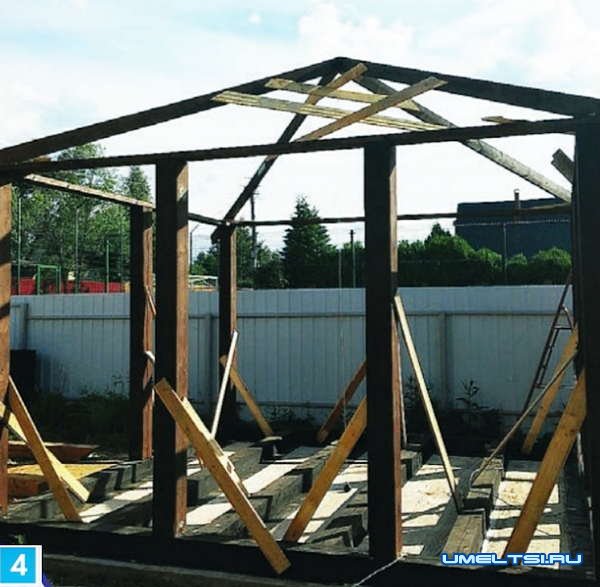 Строим летнюю кухню-беседку Строим летнюю кухню-беседку