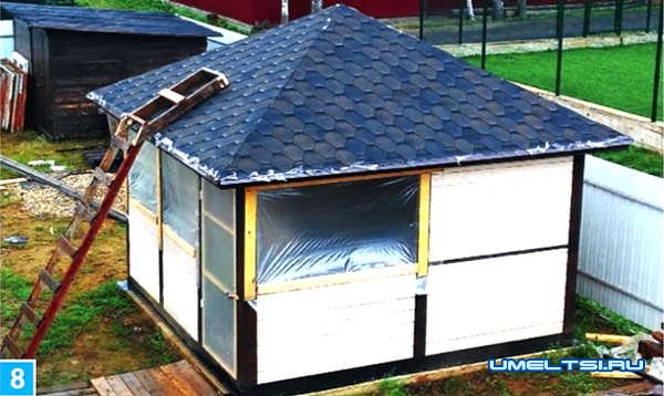 Строим летнюю кухню-беседку Строим летнюю кухню-беседку