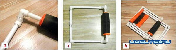 Детский стульчик из пластиковых труб Детский стульчик из пластиковых труб