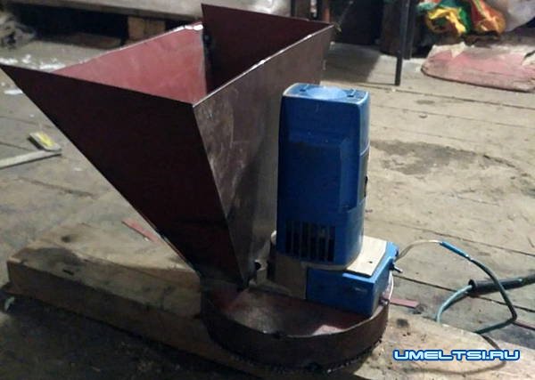 Зернодробилка из электропилы своими руками Зернодробилка из электропилы своими руками