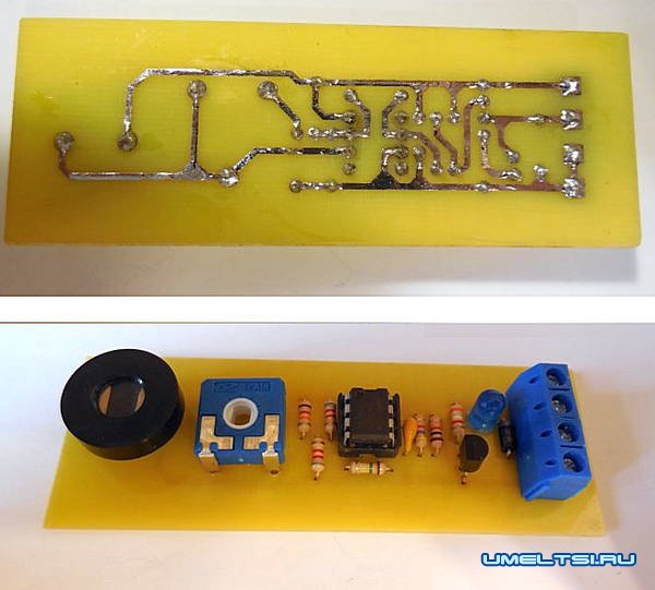 Делаем датчик освещенности (фотореле)