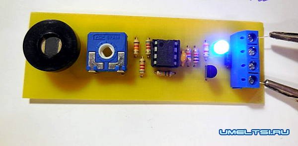 Делаем датчик освещенности (фотореле)