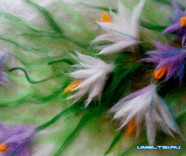 Картины из шерсти Картины из шерсти