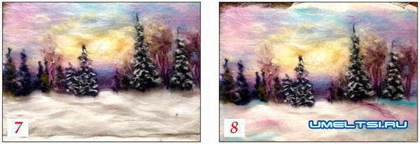 Картины из шерсти: мастер класс для начинающих Картины из шерсти: мастер класс для начинающих