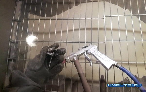 Камера для пескоструйной обработки Камера для пескоструйной обработки