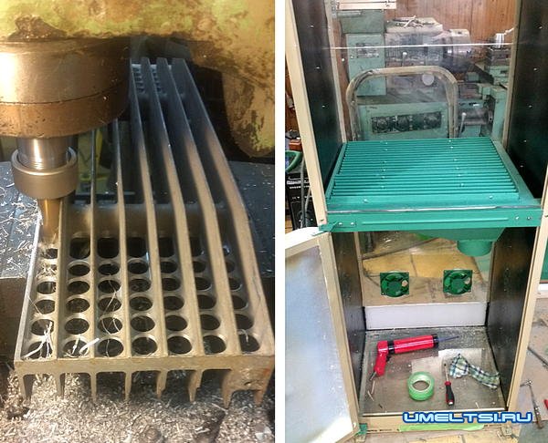 вариант пескоструйной камеры из холодильника вариант пескоструйной камеры из холодильника