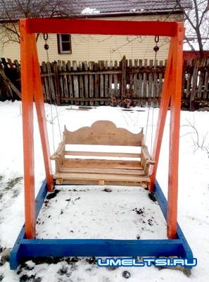 Качели - пирамида