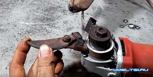 Электроножницы по металлу из болгарки Электроножницы по металлу из болгарки