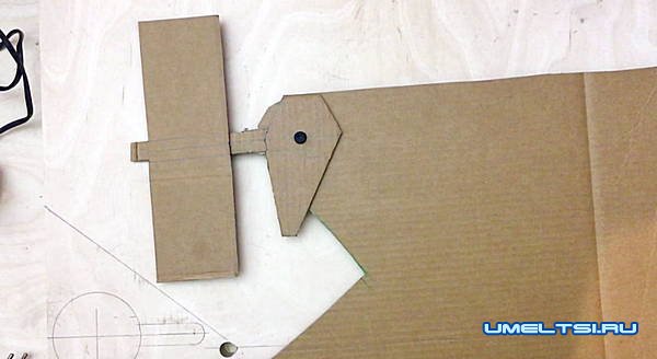 Детский самодельный карт Детский самодельный карт