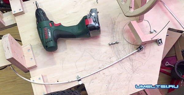 Детский самодельный карт Детский самодельный карт