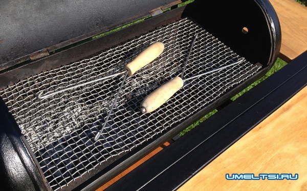 Мангал для барбекю из газового баллона