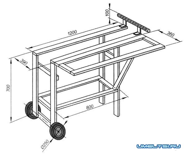 Мангал для барбекю из газового баллона