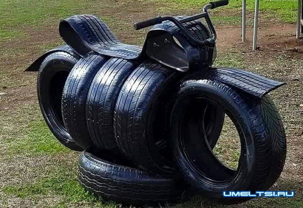 Поделки из шин новинки Поделки из шин новинки