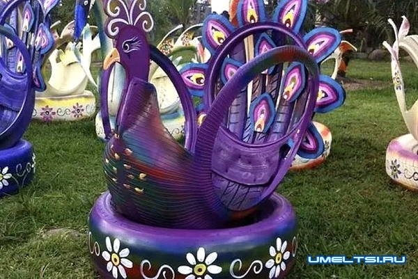 Поделки из шин новинки Поделки из шин новинки