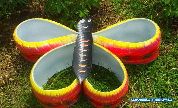 Поделки из шин новинки Поделки из шин новинки