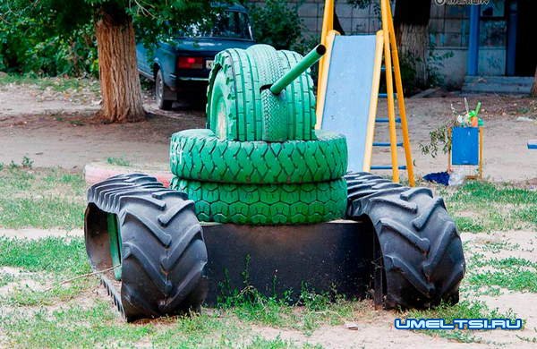 Поделки из шин новинки Поделки из шин новинки