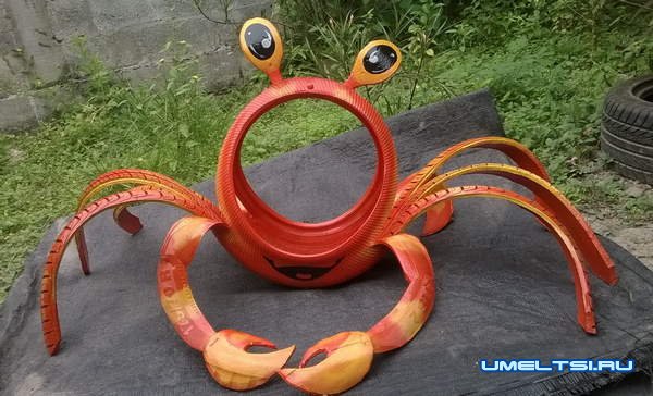 Поделки из шин новинки Поделки из шин новинки