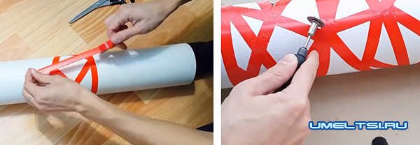 диодный светильник из ПВХ трубы диодный светильник из ПВХ трубы