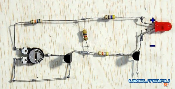 Индикатор разряда для любого аккумулятора