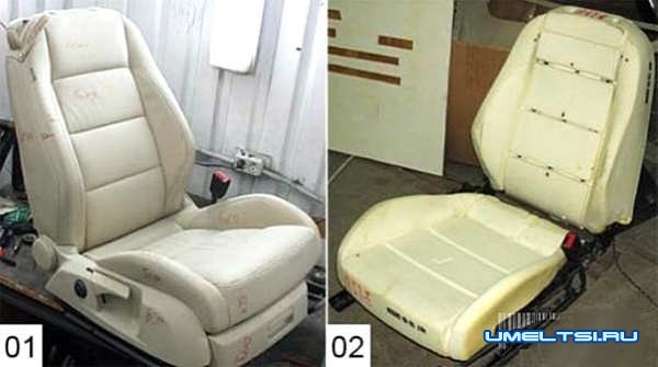 Перетяжка сидений авто Перетяжка сидений авто