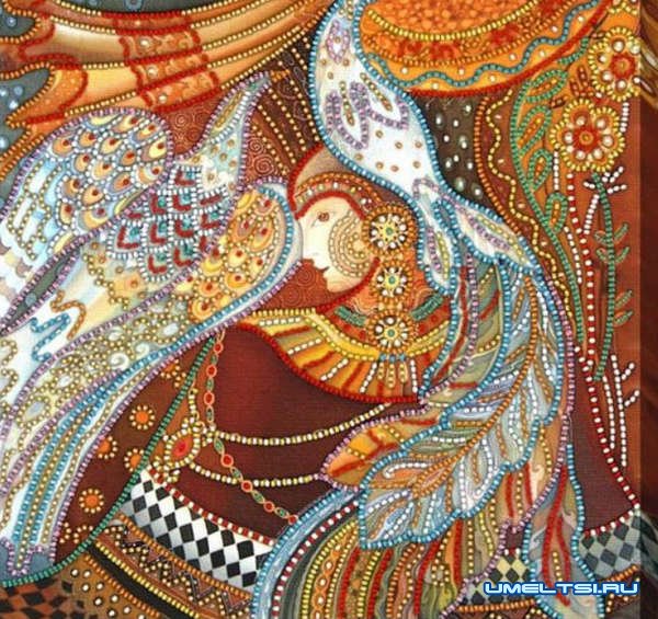 Картина из бисера на клею - идеи