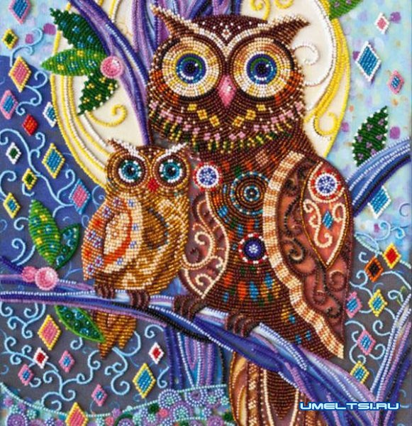 Картина из бисера на клею - идеи