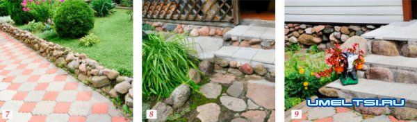 Как сделать беседку из камней