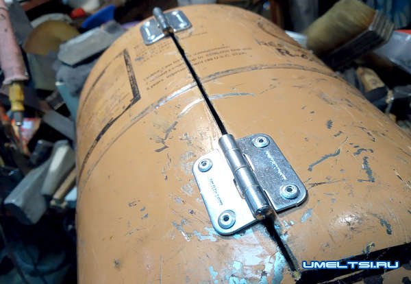 Делаем вертикальны мангал с духовкой