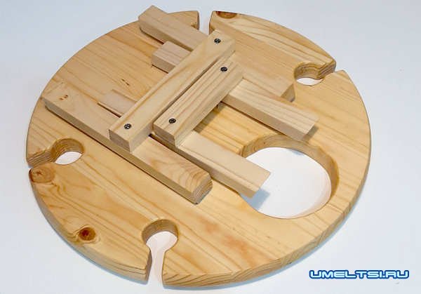 Делаем винный столик Делаем винный столик