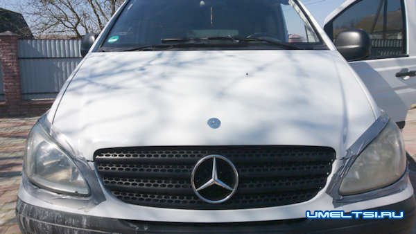 Полировка фары зубной пастой