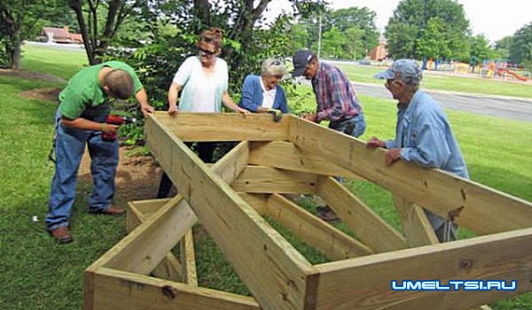 высокие грядки на участке высокие грядки на участке