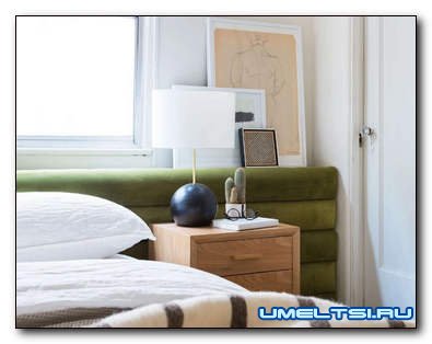 Мягкое изголовье для кровати своими руками