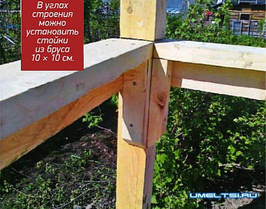 Быстровозводимый хозблок